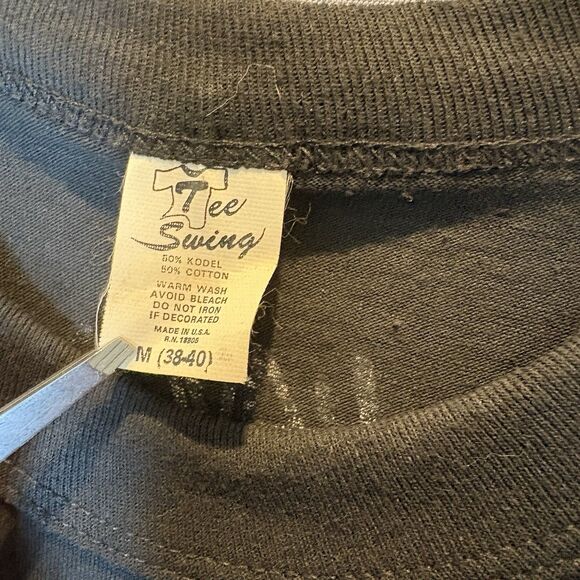 VTG 1991 SLAYER Clash of the Titans Tour Shirt DEADSTOCK Tee Swing Size M Rare - Picture 5 of 5